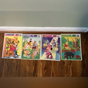 Vintage Disney tray puzzles